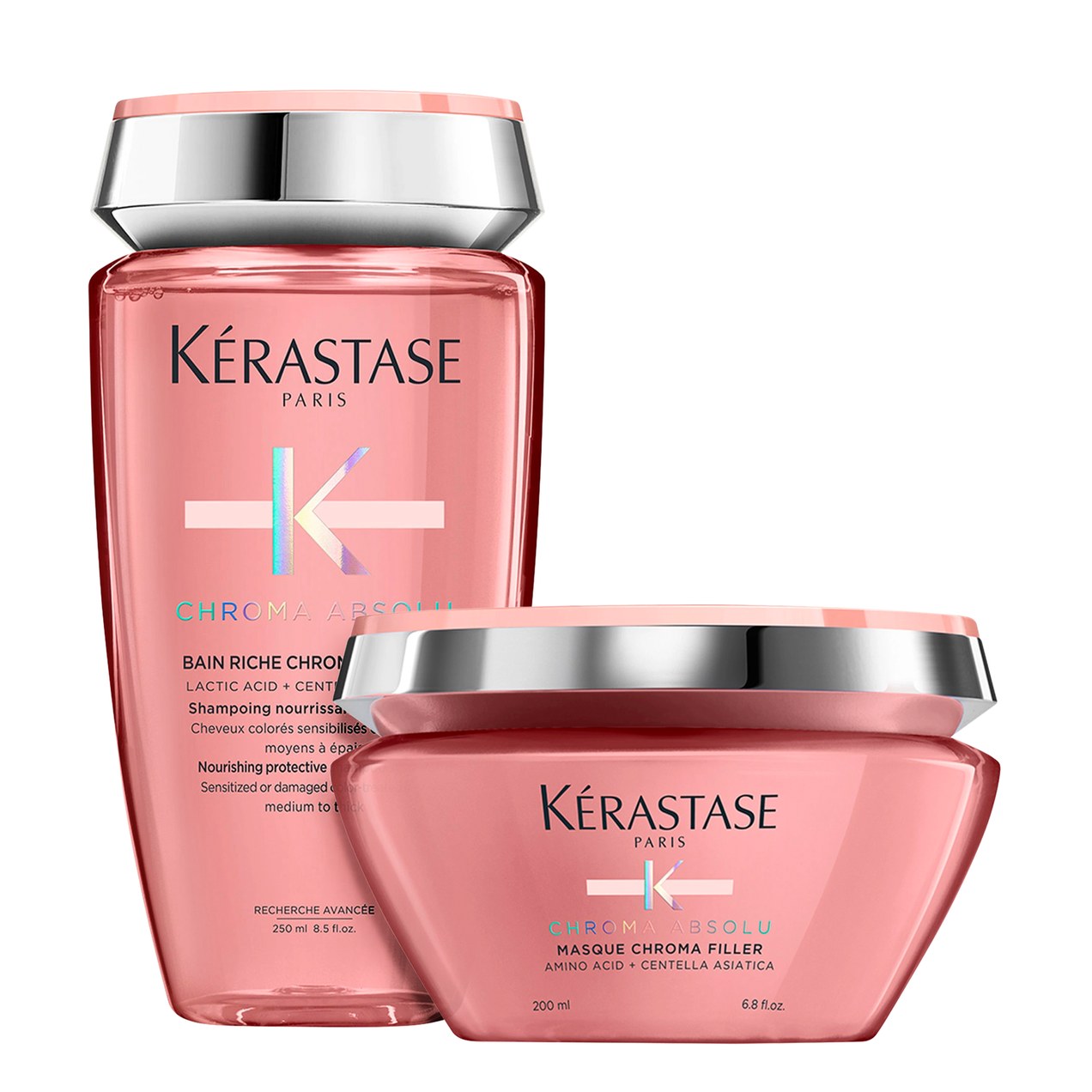 Kit Kérastase Chroma Absolu Riche Respect Filler (2 Produtos)