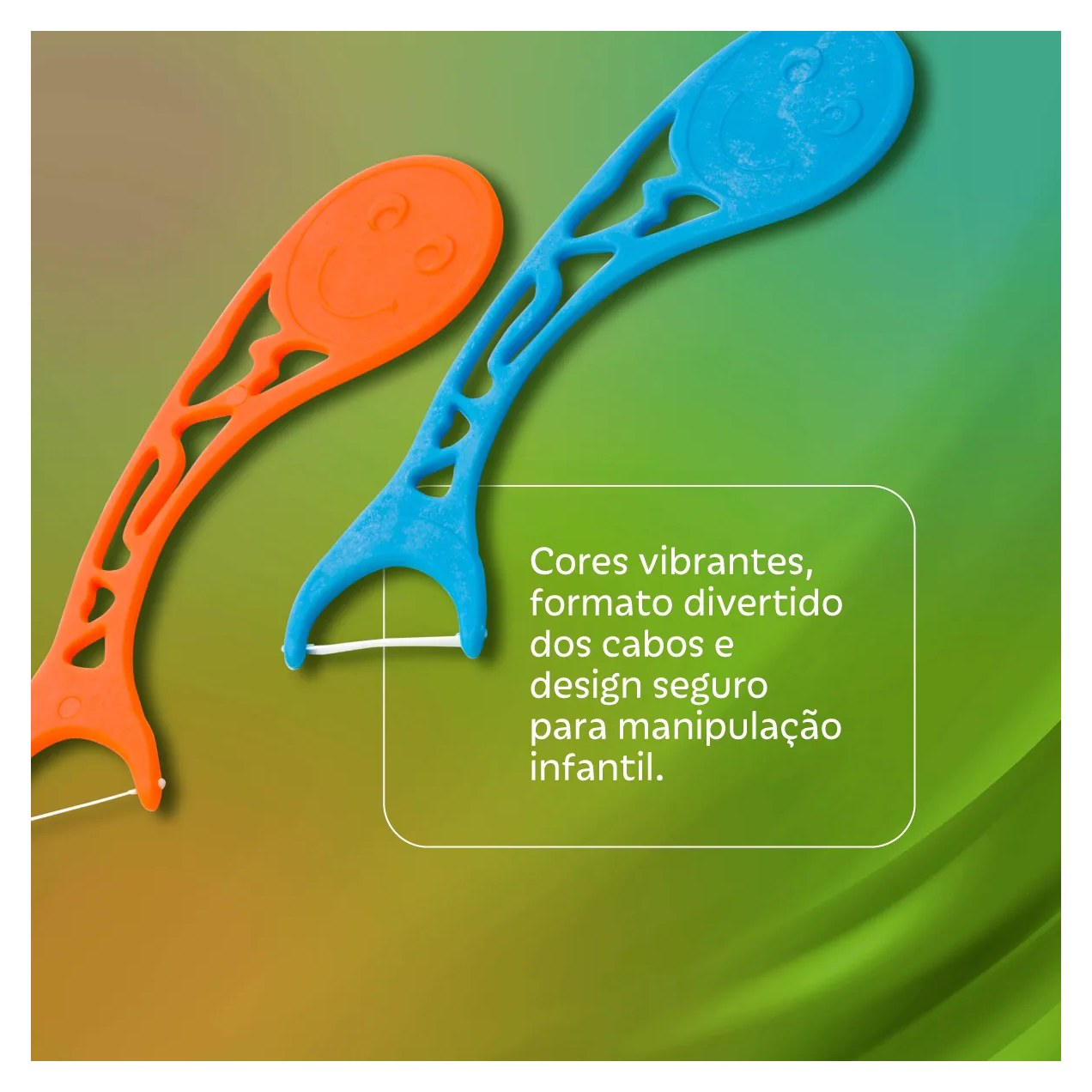 Fio Dental Infantil Needs Floss Pick Kids 10 Unidades