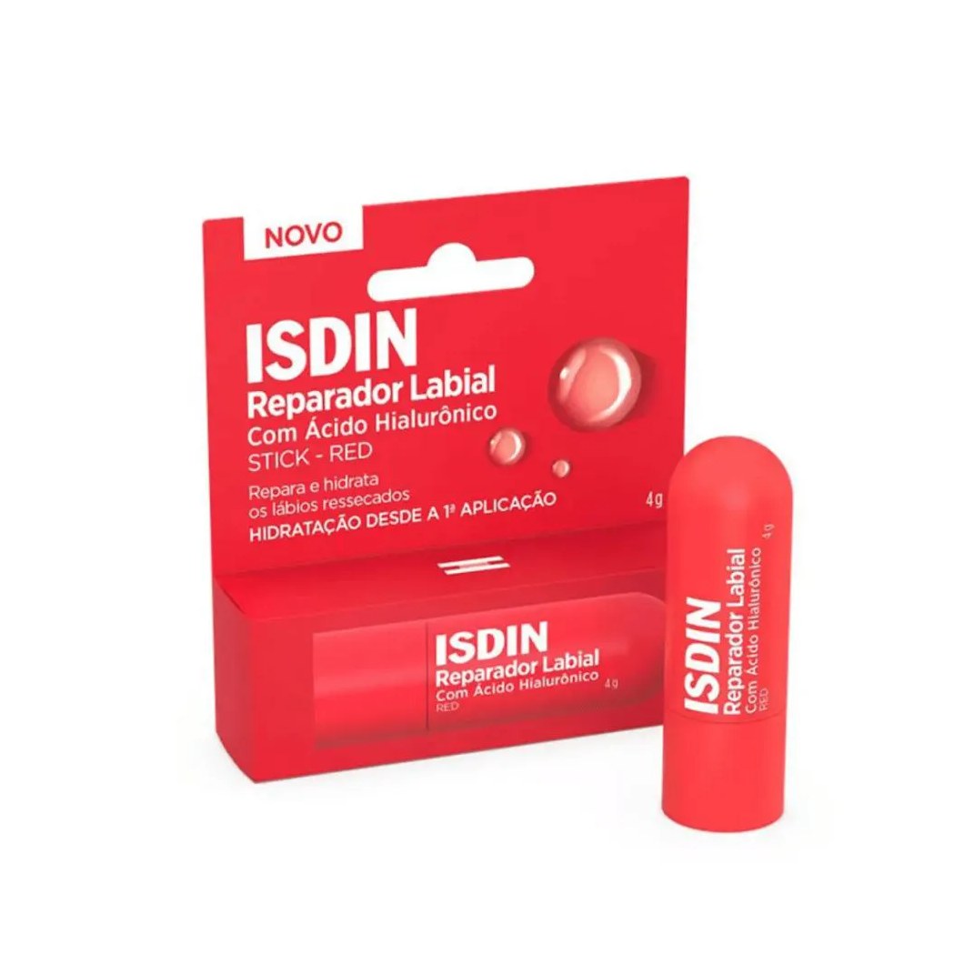Reparador Labial Isdin Stick 4g - Red