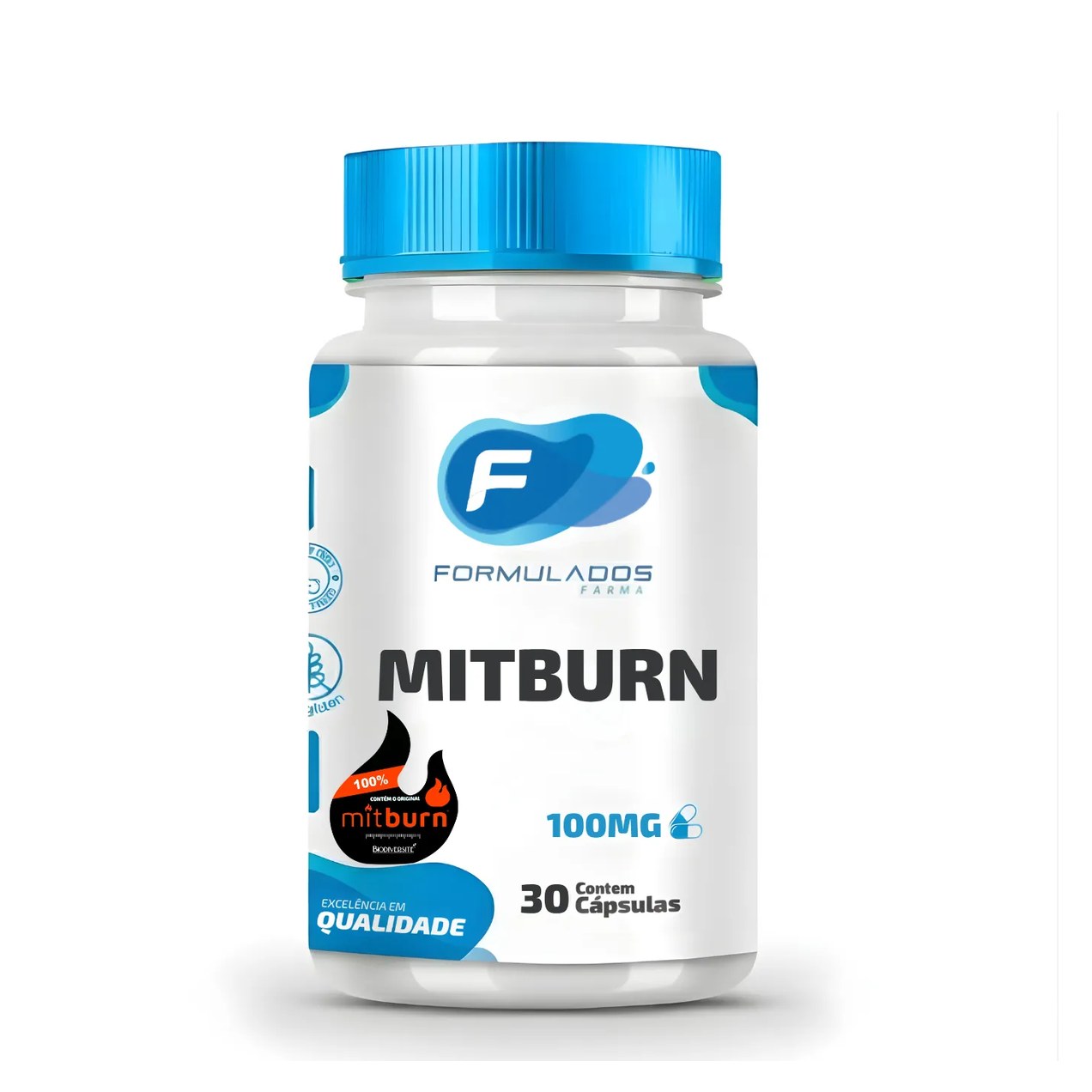 Mitburn Mitbi. 100mg 30 cápsulas - Formulados Farma