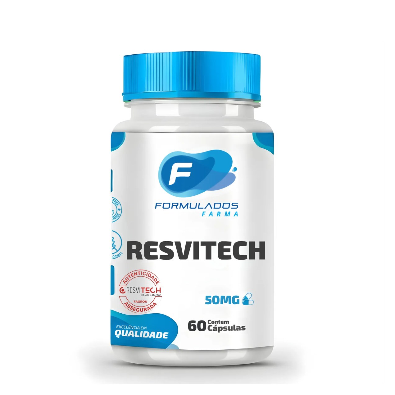Resvitech 50mg - 60 cápsulas