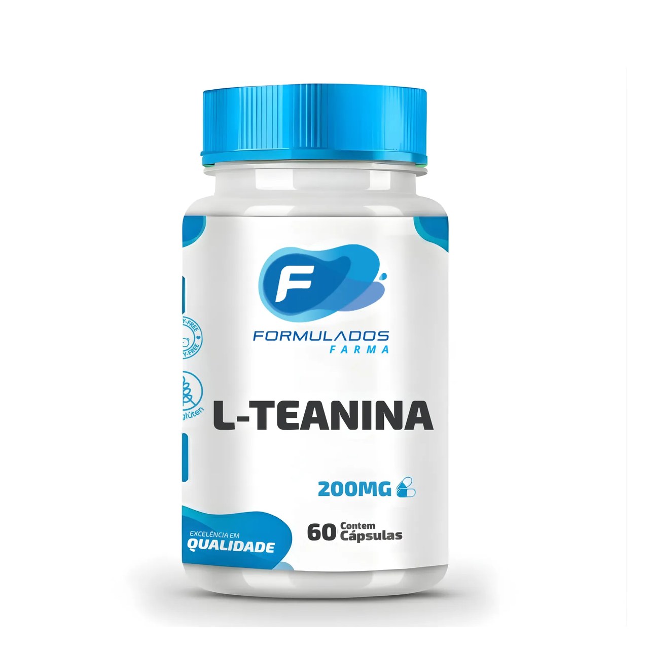 L-teanina 200mg 60 cápsulas