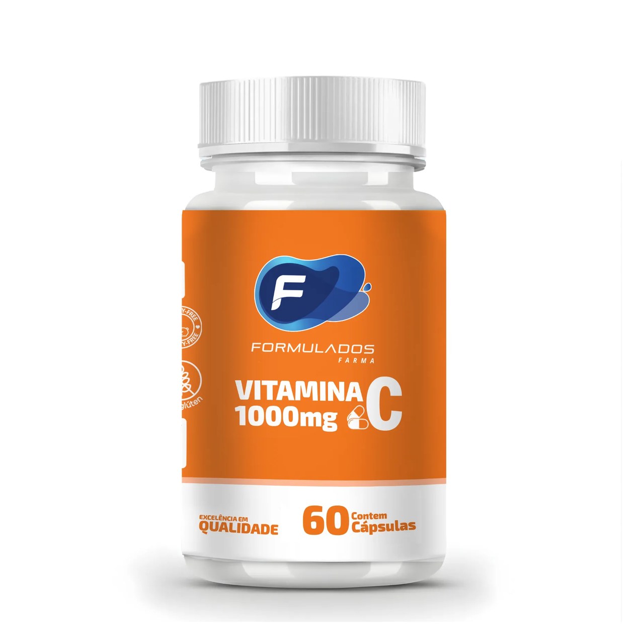 Vitamina C 1000mg 60 cápsulas - Formulados Farma
