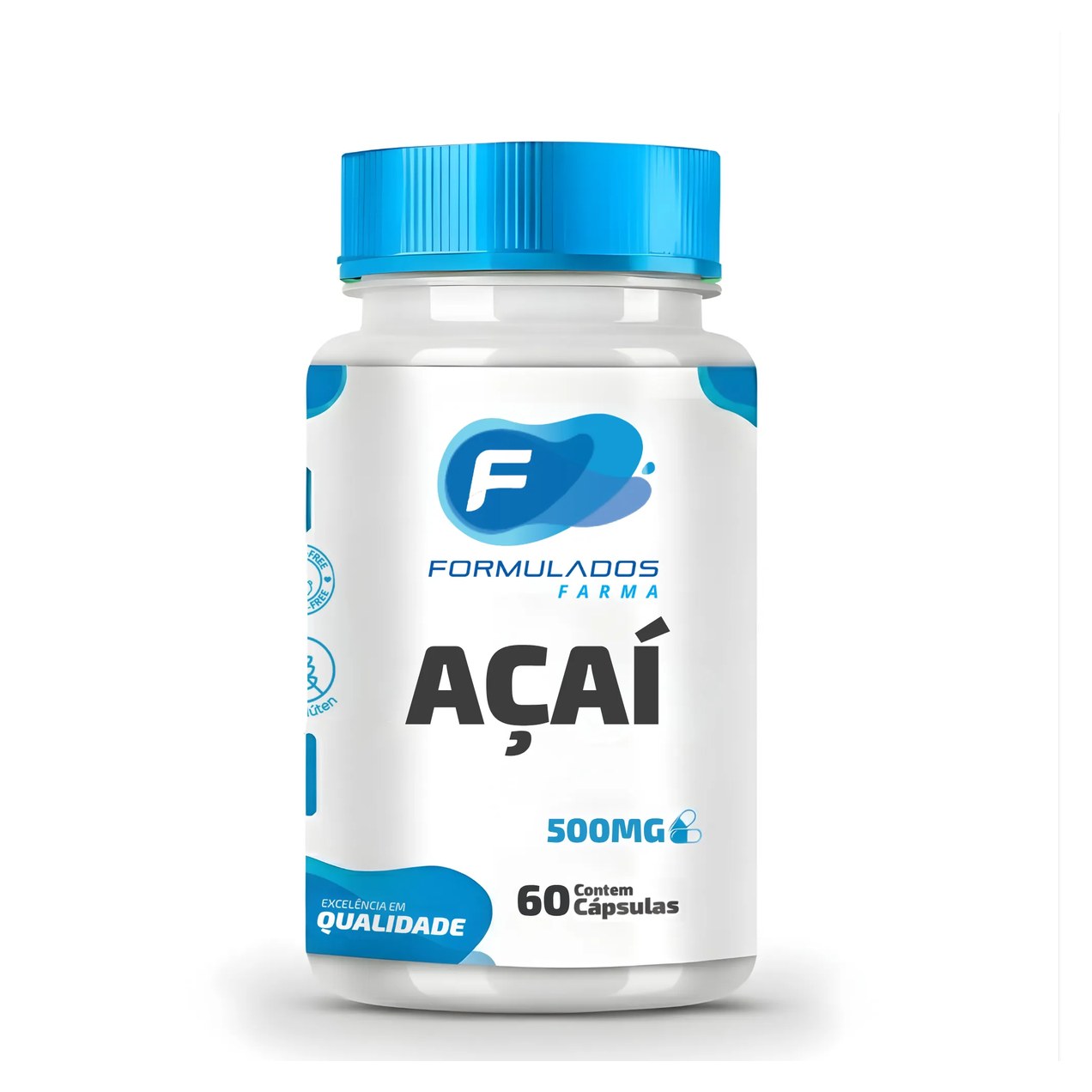 Açaí 500mg 60 cápsulas
