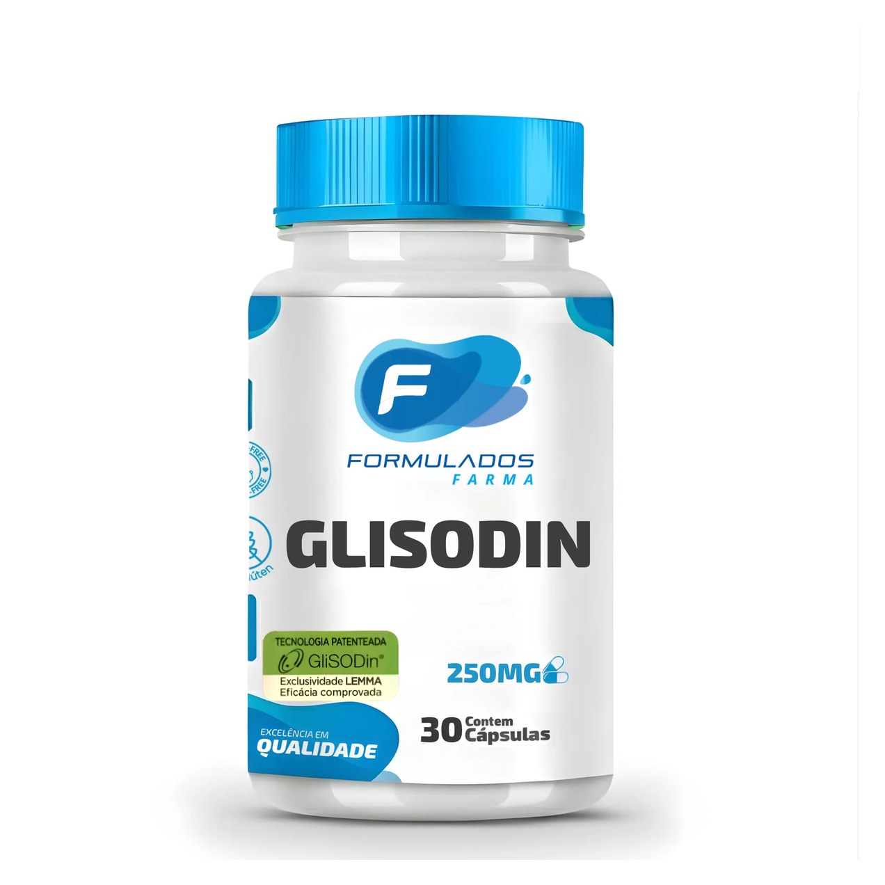 Glisodin 250mg - 30 cápsulas