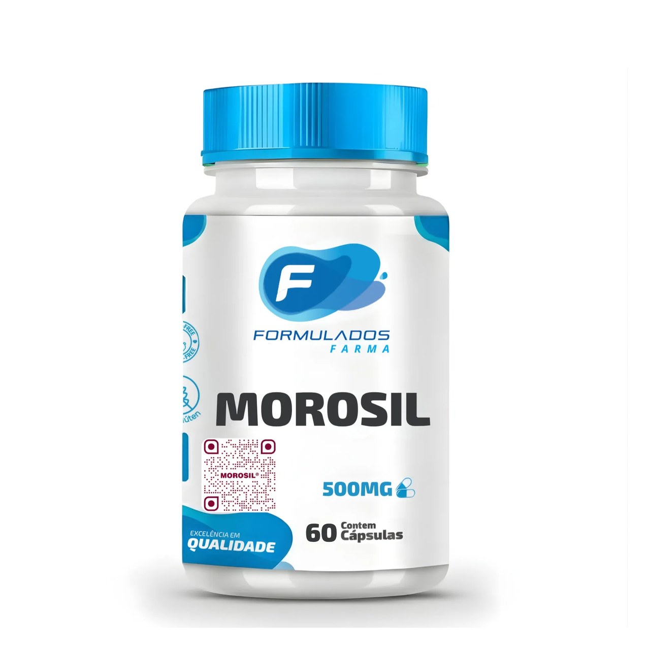 Morosil 500mg com Selo de Autenticidade - 60 cápsulas