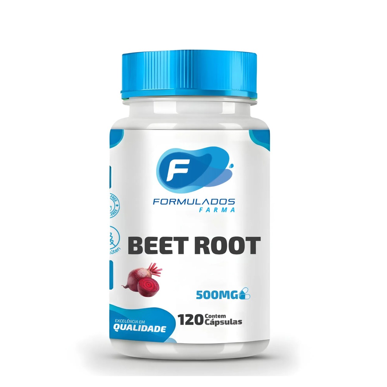 Beet Root 500mg (extrato de Raiz de Beterraba) 120 cápsulas