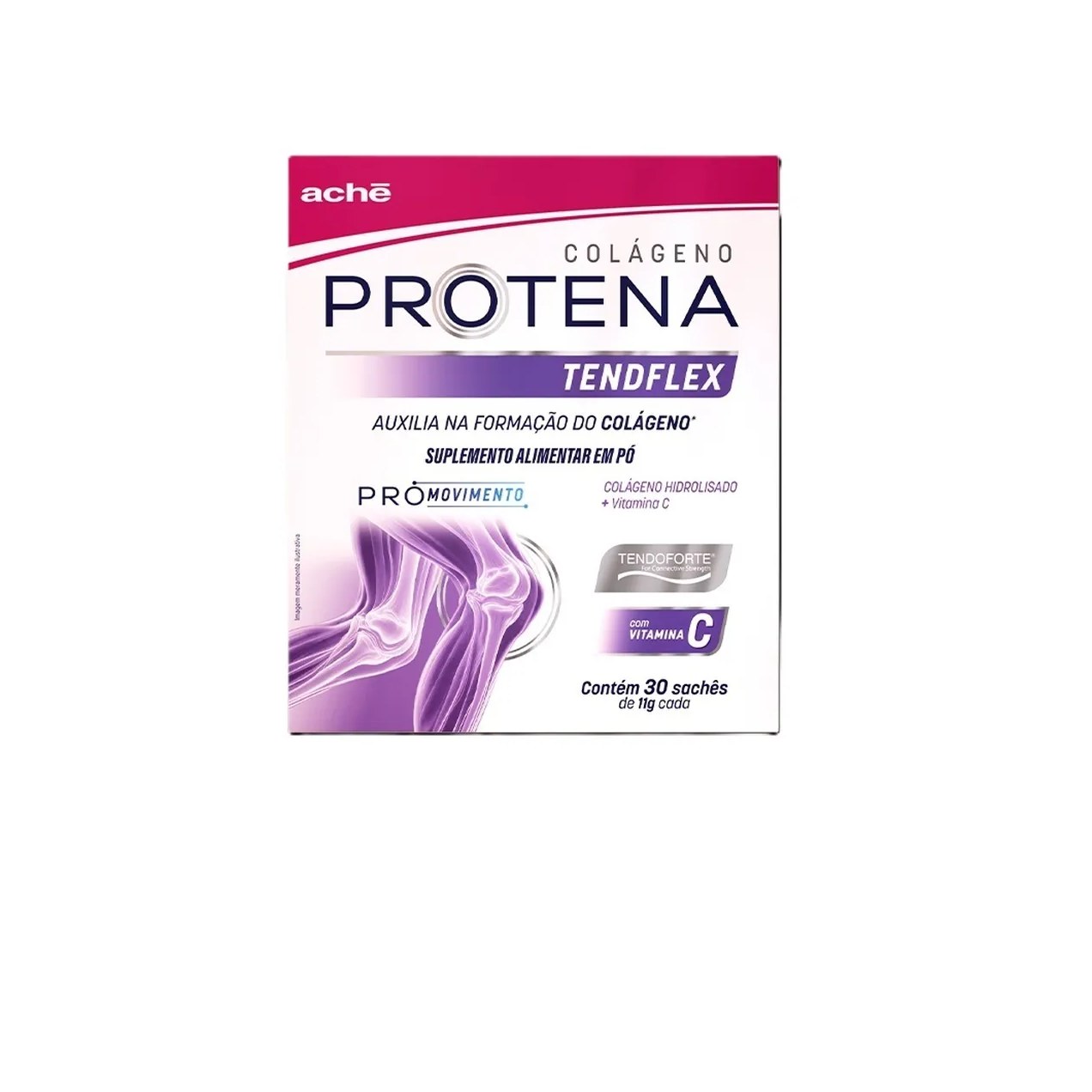 Colagéno + Vitamina C Protena Tendflex 30 Sachês