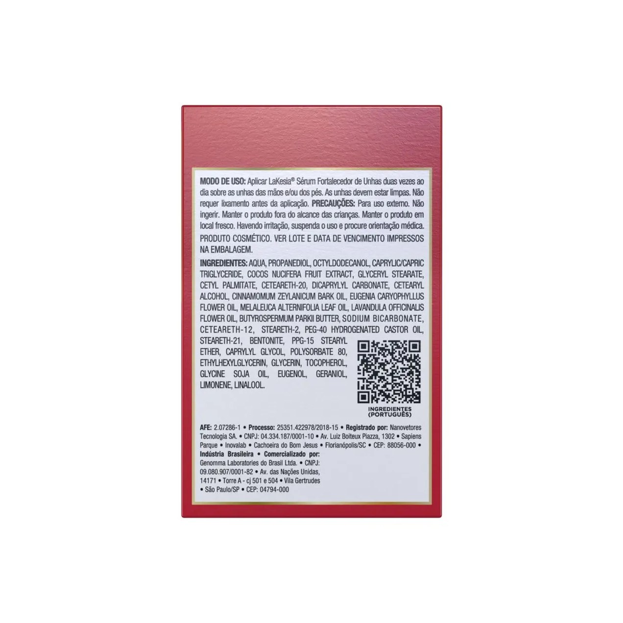 Sérum Fortalecedor de Unhas LaKesia com 7ml