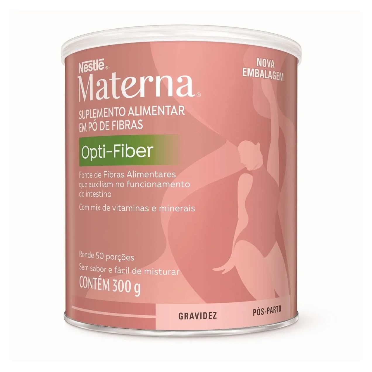 Suplemento Alimentar Nestlé Materna Opti-Fiber 300g
