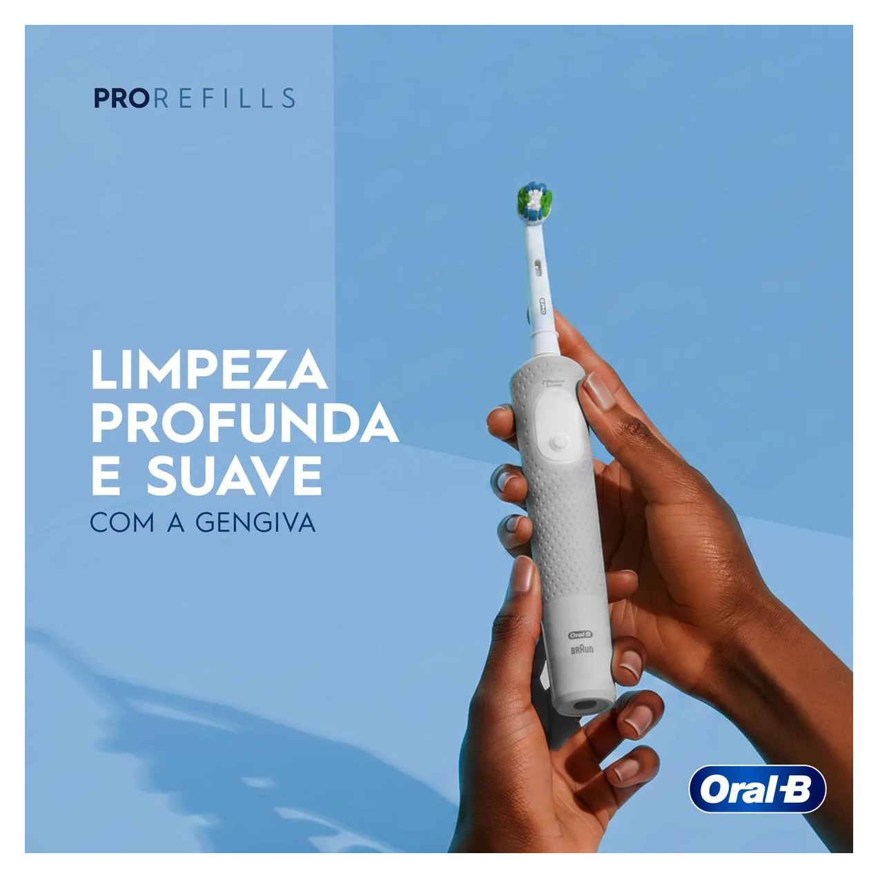 Refil Escova de Dente Elétrica Oral-B PRO Series Precision Clean 4 unidades