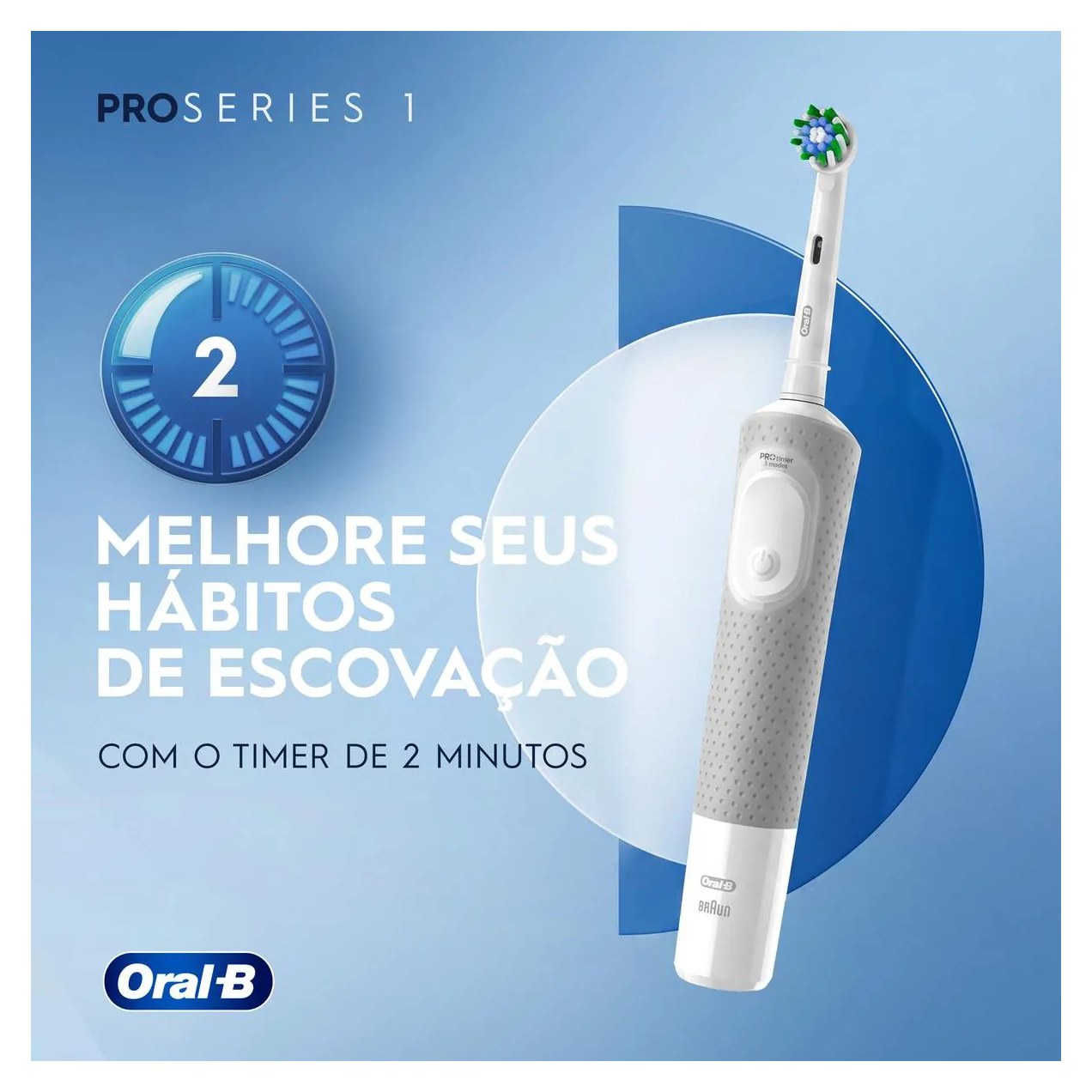 Escova de Dente Elétrica Oral-B PRO Series 1 220V 1 unidade