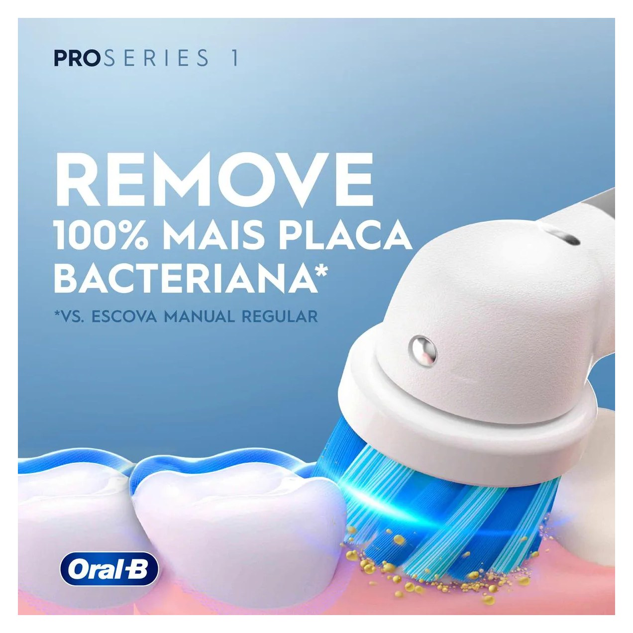 Escova de Dente Elétrica Oral-B PRO Series 1 220V 1 unidade
