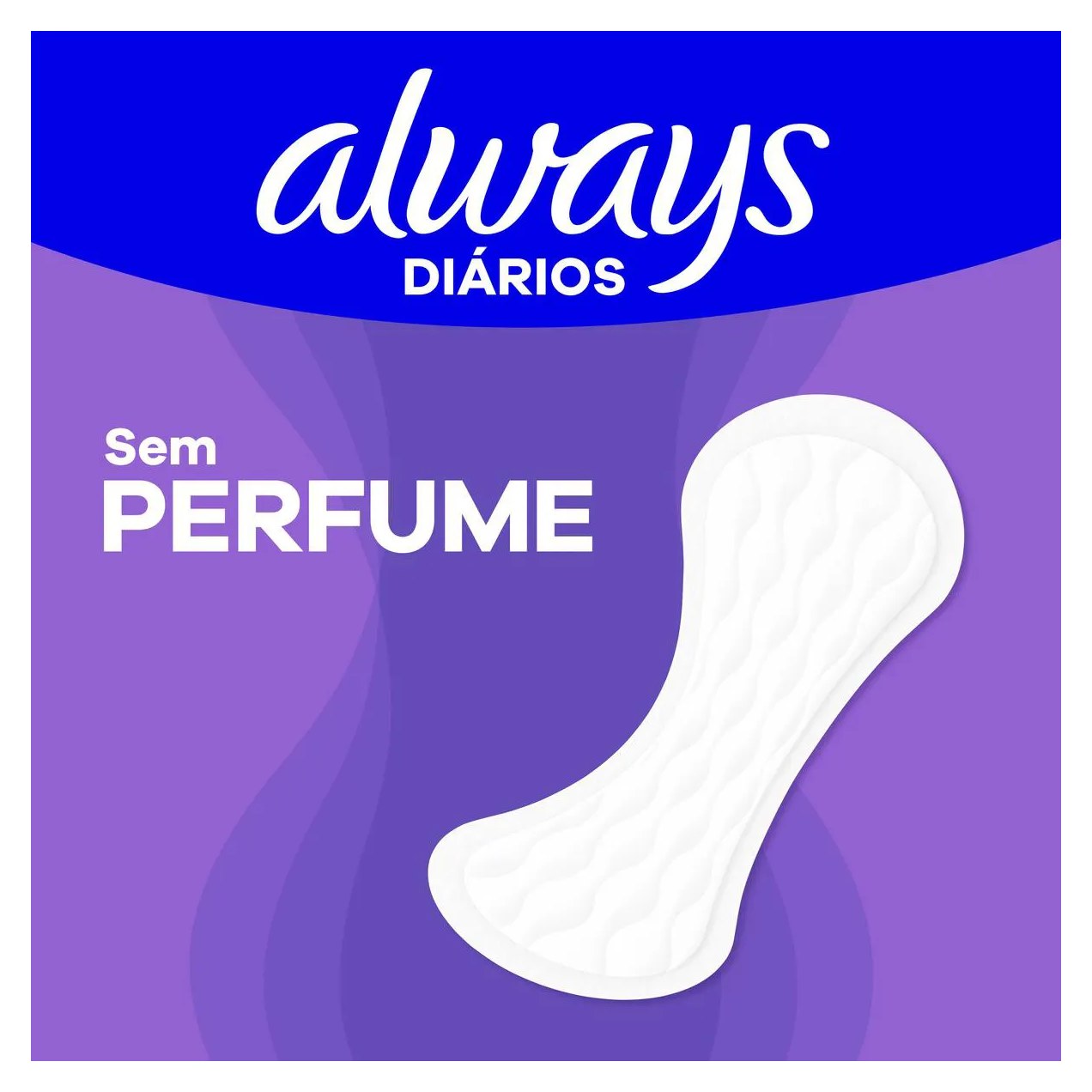 Protetor Diário Always Respirável Sem Perfume 120 unidades