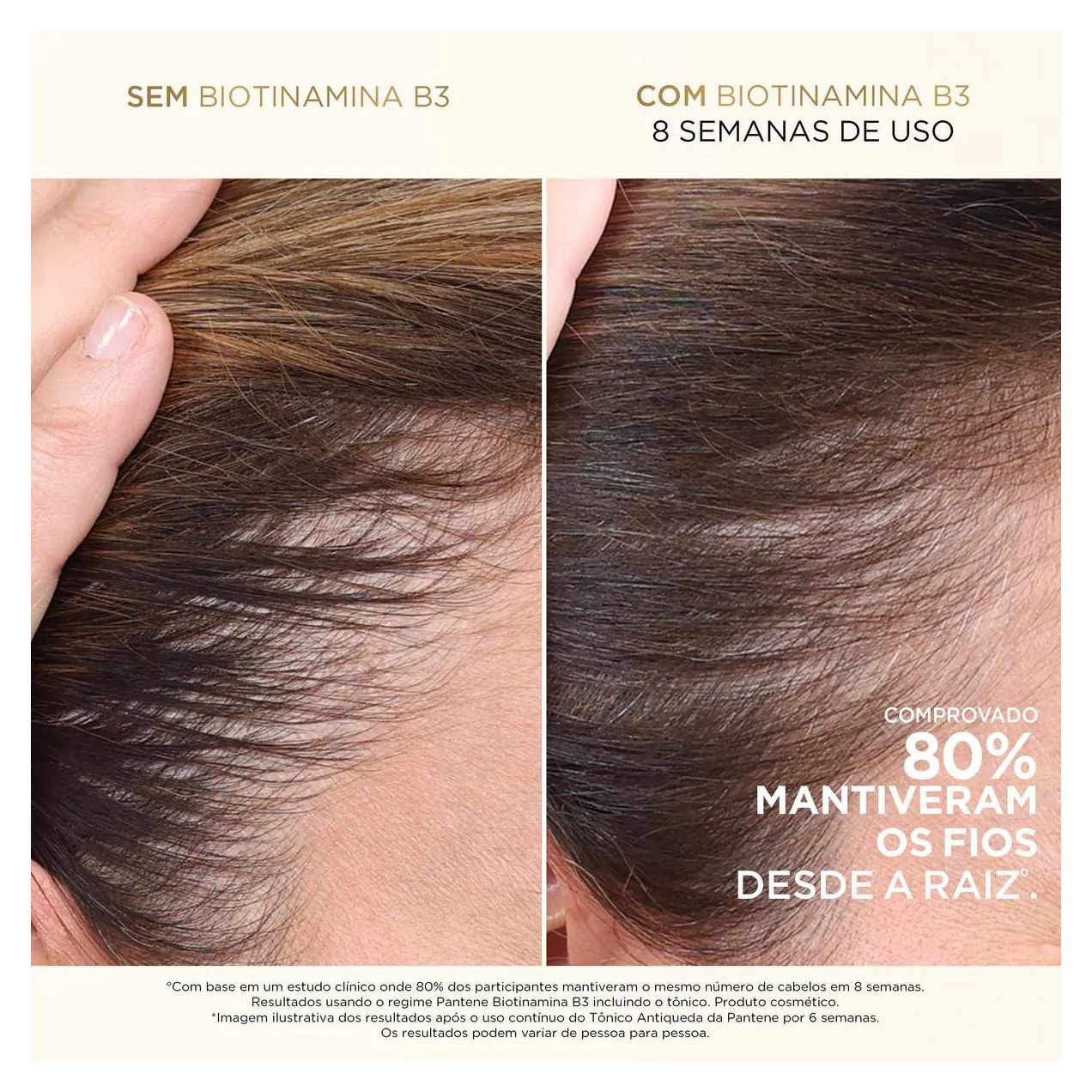 Tônico Capilar Antiqueda Pantene Pro-V Biotinamina B3 52ml