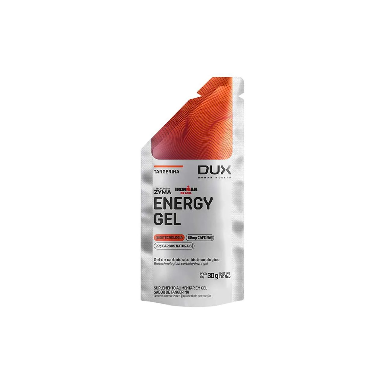 Energy Gel Dux Nutrition Tangerina com Cafeína 30g