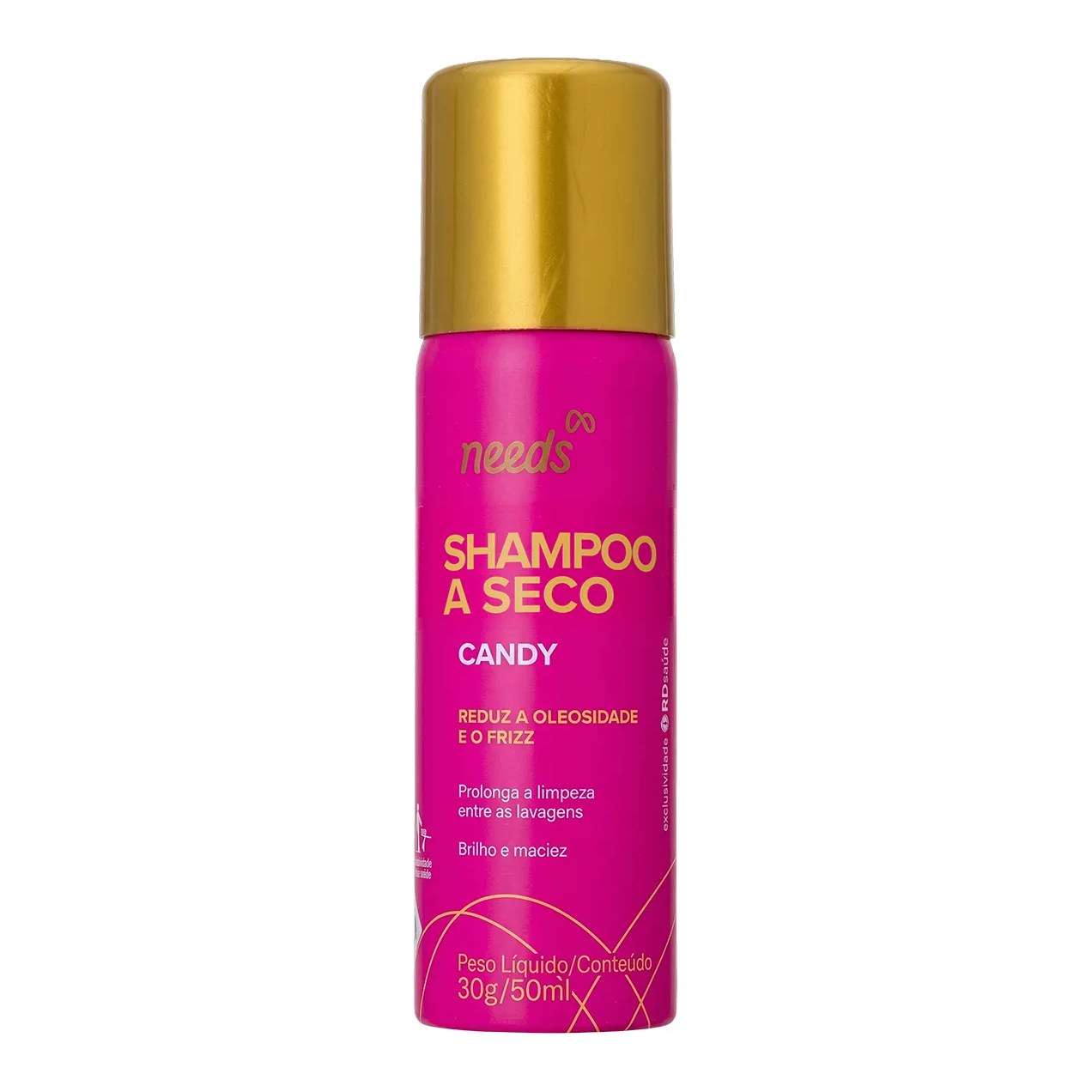 Shampoo Seco Needs Candy e Tutti Frutti 50ml