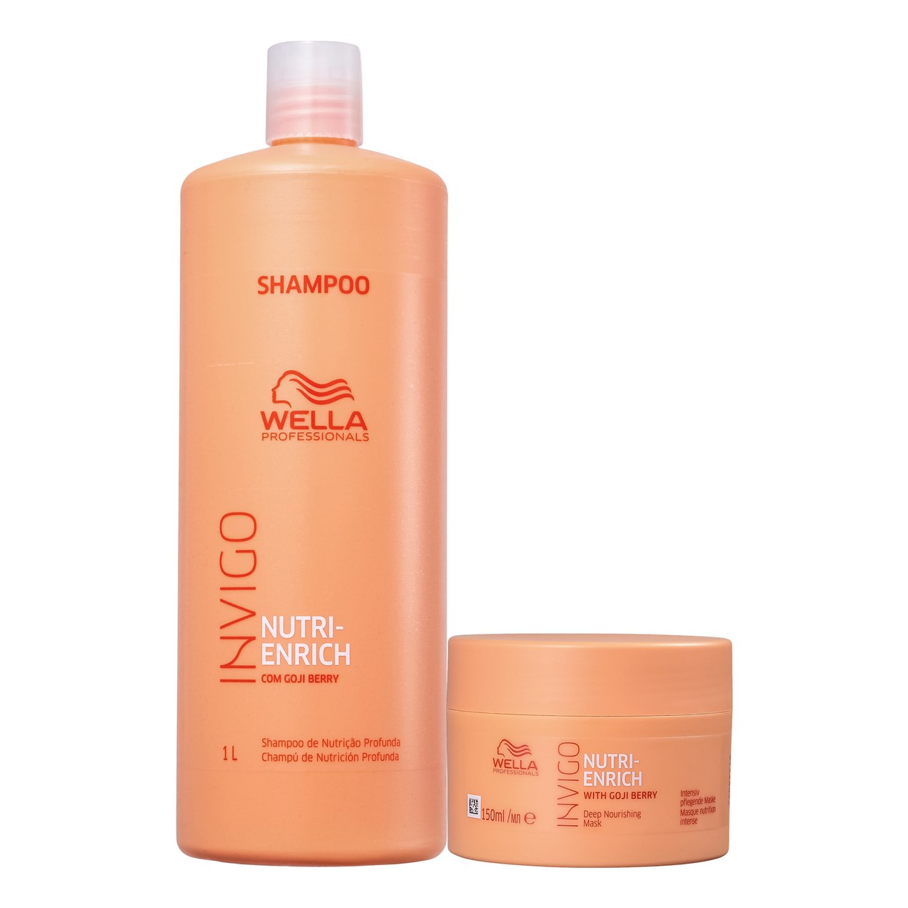 Kit Wella Professionals Invigo Nutri-Enrich Salon Duo Care (2 Produtos)