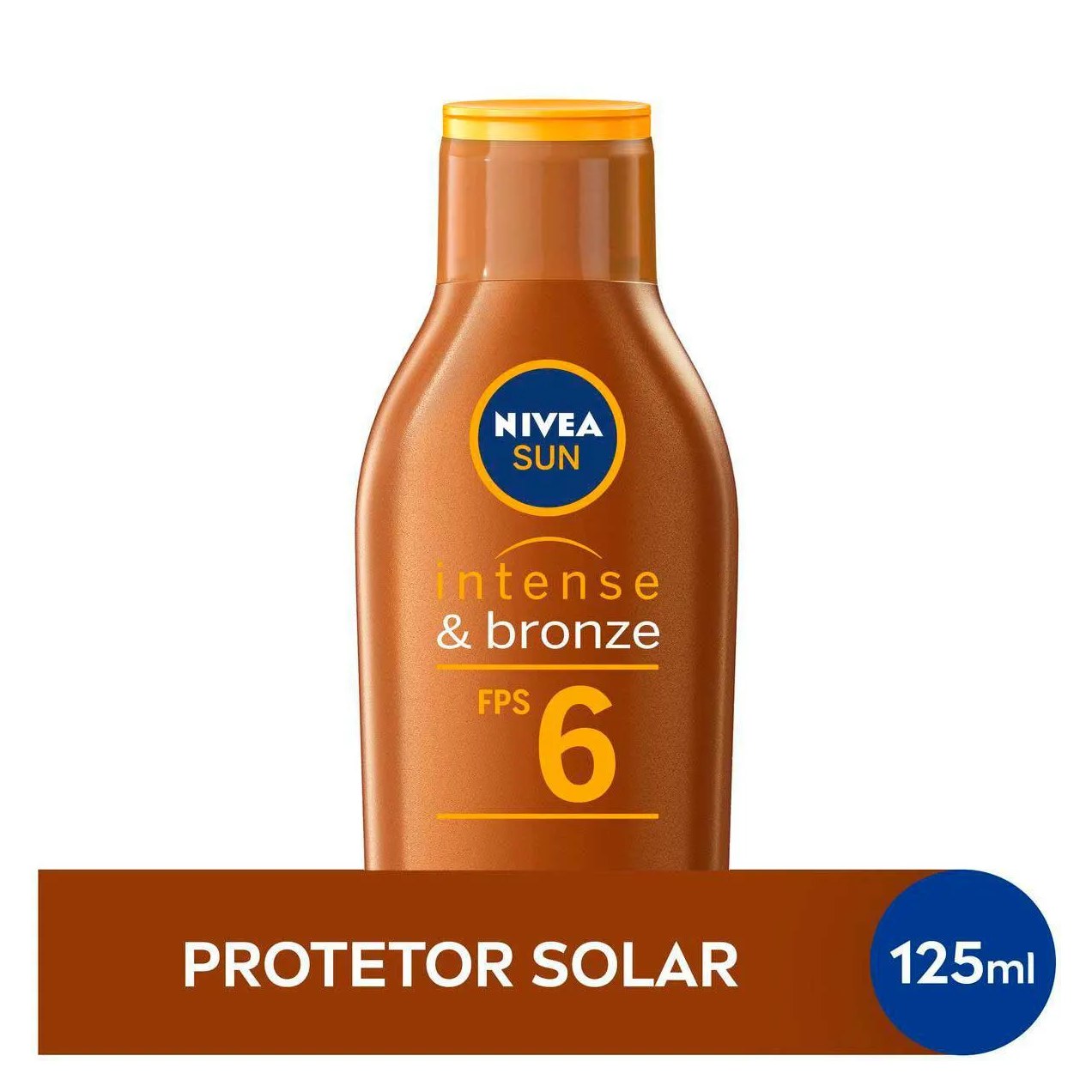 Bronzeador Corporal Loção Nivea Sun Intense & Bronze FPS 6 125ml