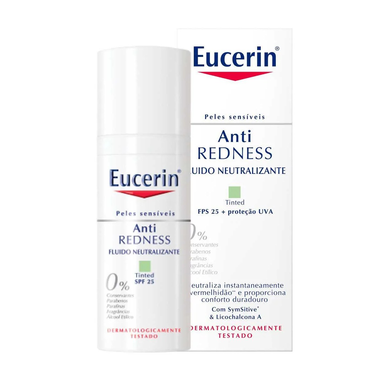 Creme Hidratante Facial Eucerin Anti Redness FPS25 com 50ml