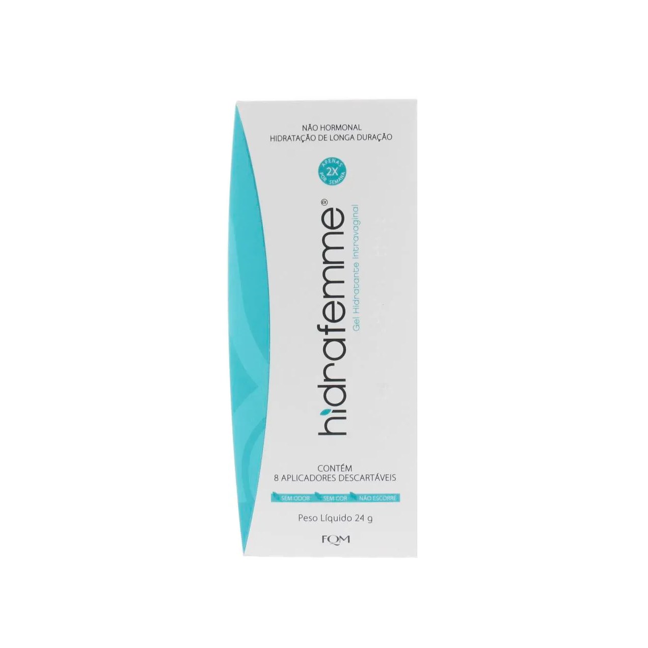 Gel Hidratante Vaginal Hidrafemme 24g + 8 aplicadores