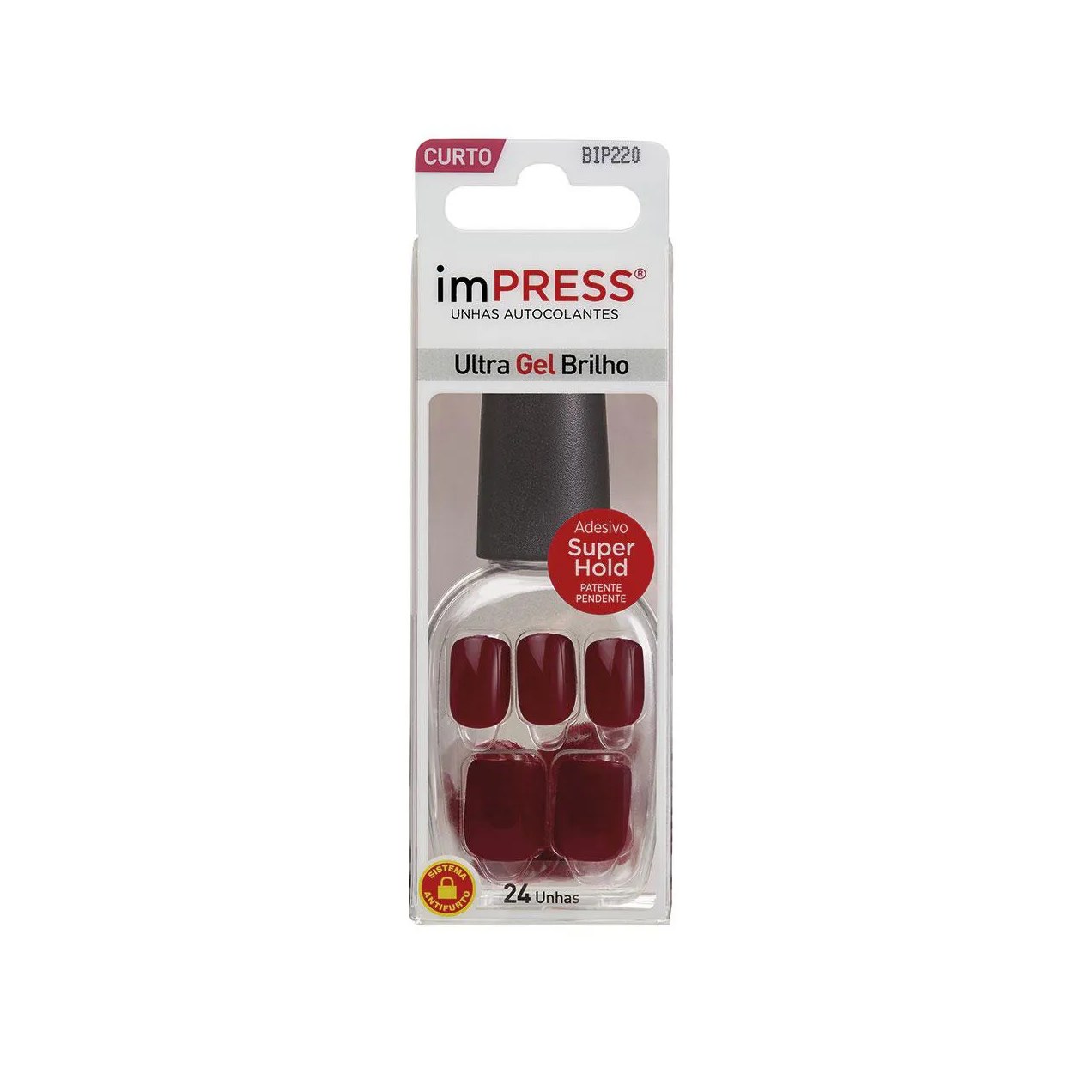 Unhas Autocolantes Impress Matchmaker Curto