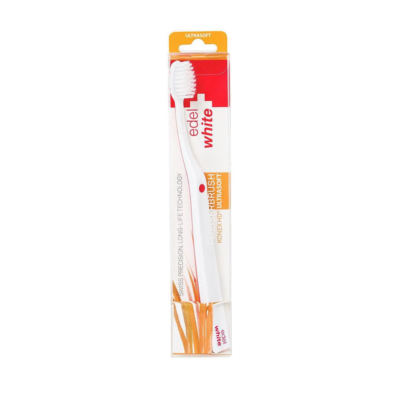 Escova de dentes Edel White Flosserbrush Ultrasoft EW-VSD