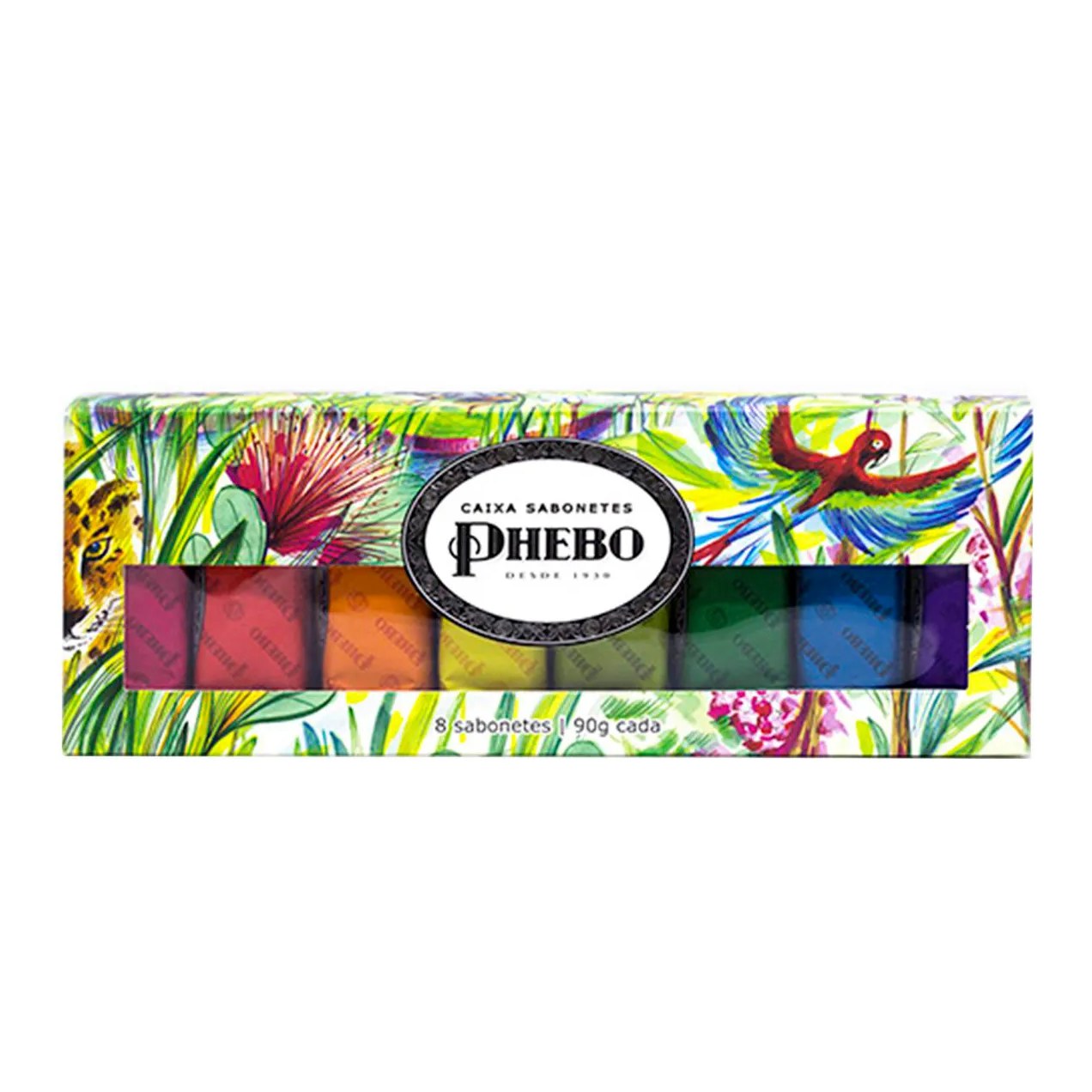 Kit Sabonete Phebo Amazônia com 8 Unidades