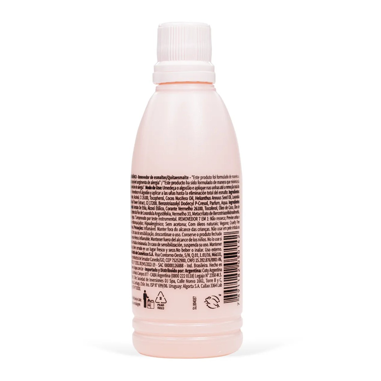 Removedor de Esmalte Risqué Care 7 em 1 - 100ml