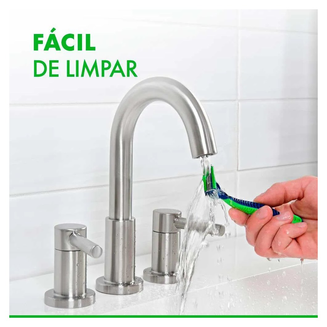 Aparelho de Barbear Gillette Prestobarba 3 Sensitive Aloe Vera 4 unidades