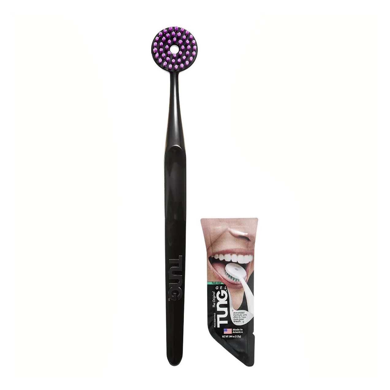 Escova Limpadora de Língua Tung Brush com 1 unidade
