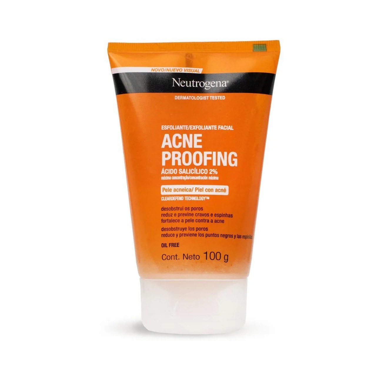Esfoliante Facial Antiacne Neutrogena Acne Proofing com 100g