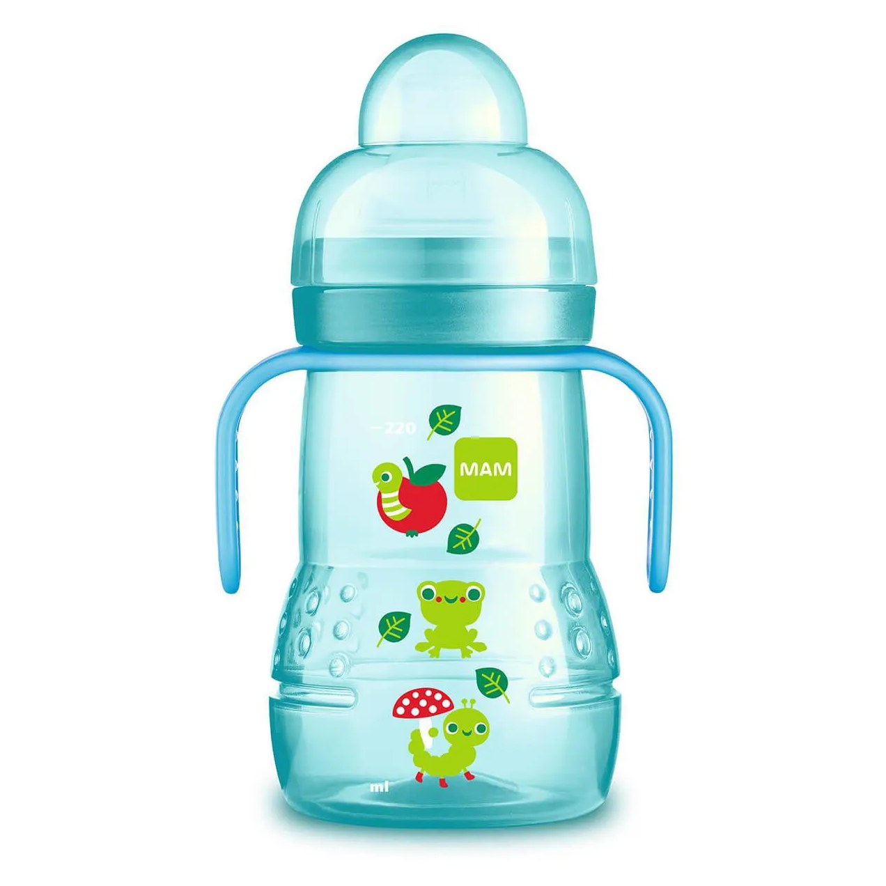 Copo de Transição MAM Trainer+ Azul 220ml