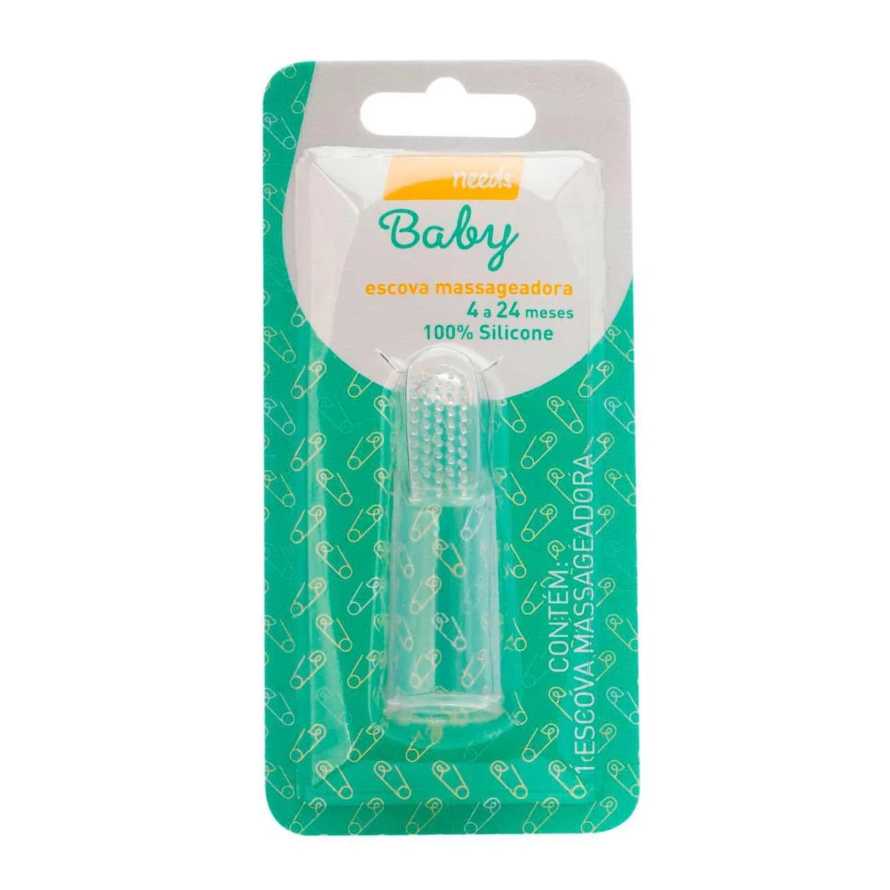 Escova de Dente Massageadora Needs Baby 4 a 24 Meses 1 Unidade