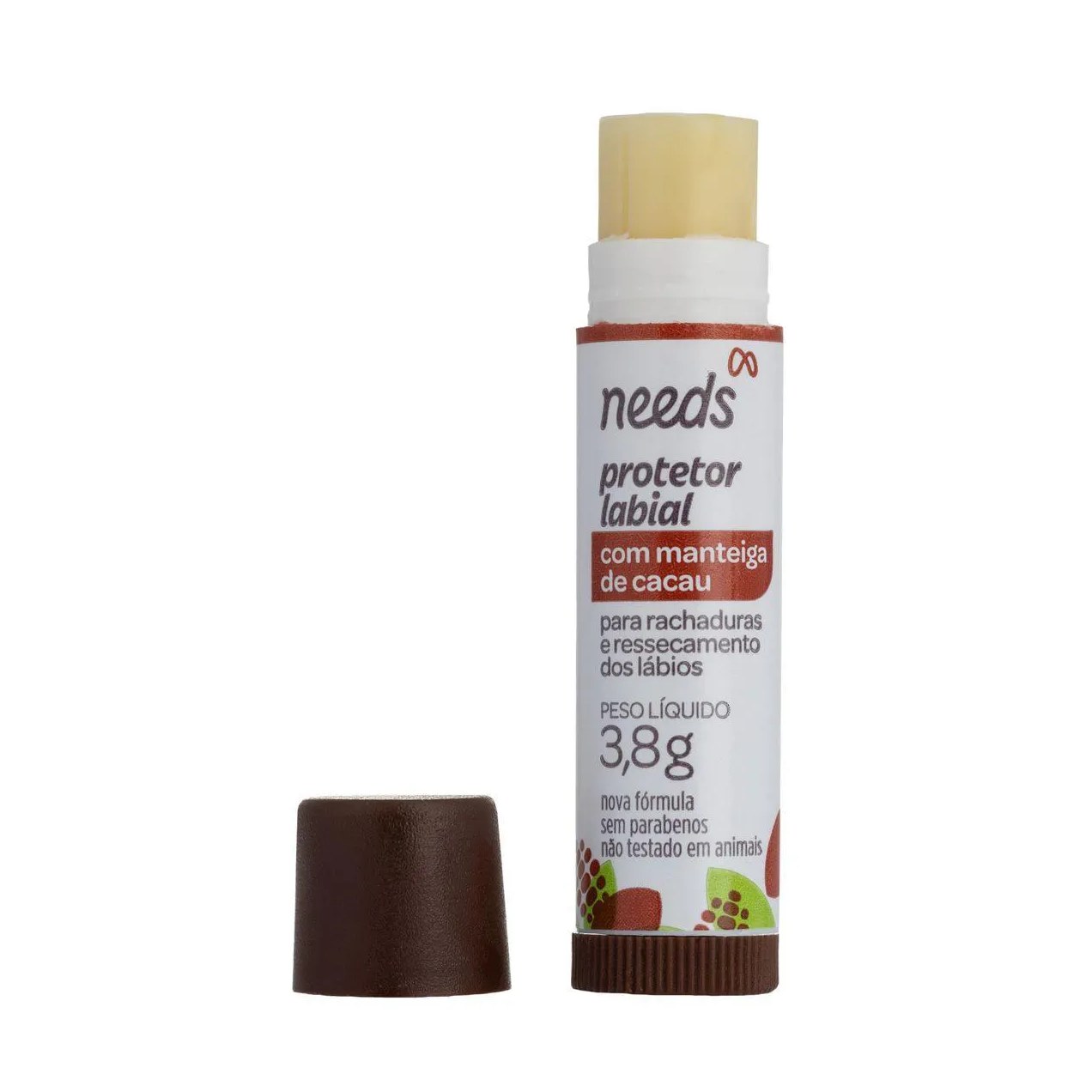 Protetor Labial Hidratante Needs Manteiga de Cacau 3,8g