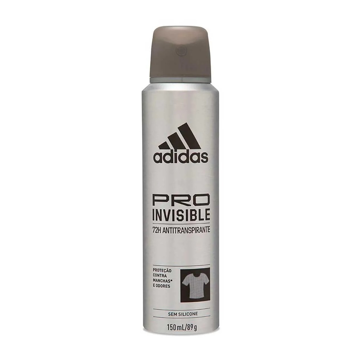 Desodorante Antitranspirante Aerosol Adidas Pro Invisible Masculino 72h 150ml