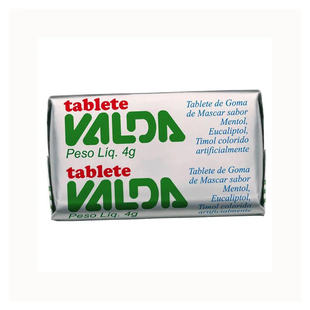 Chiclete Valda Tablete 4g