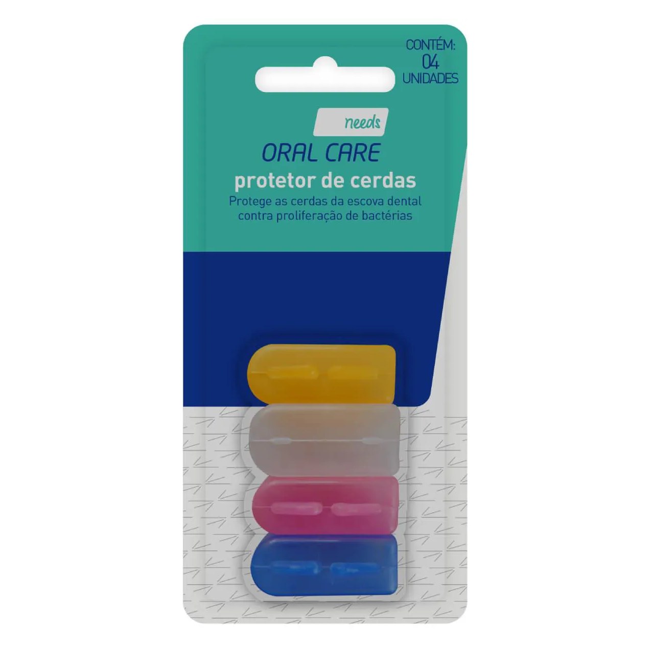 Protetor de Cerdas Needs Oral Care 4 Unidades