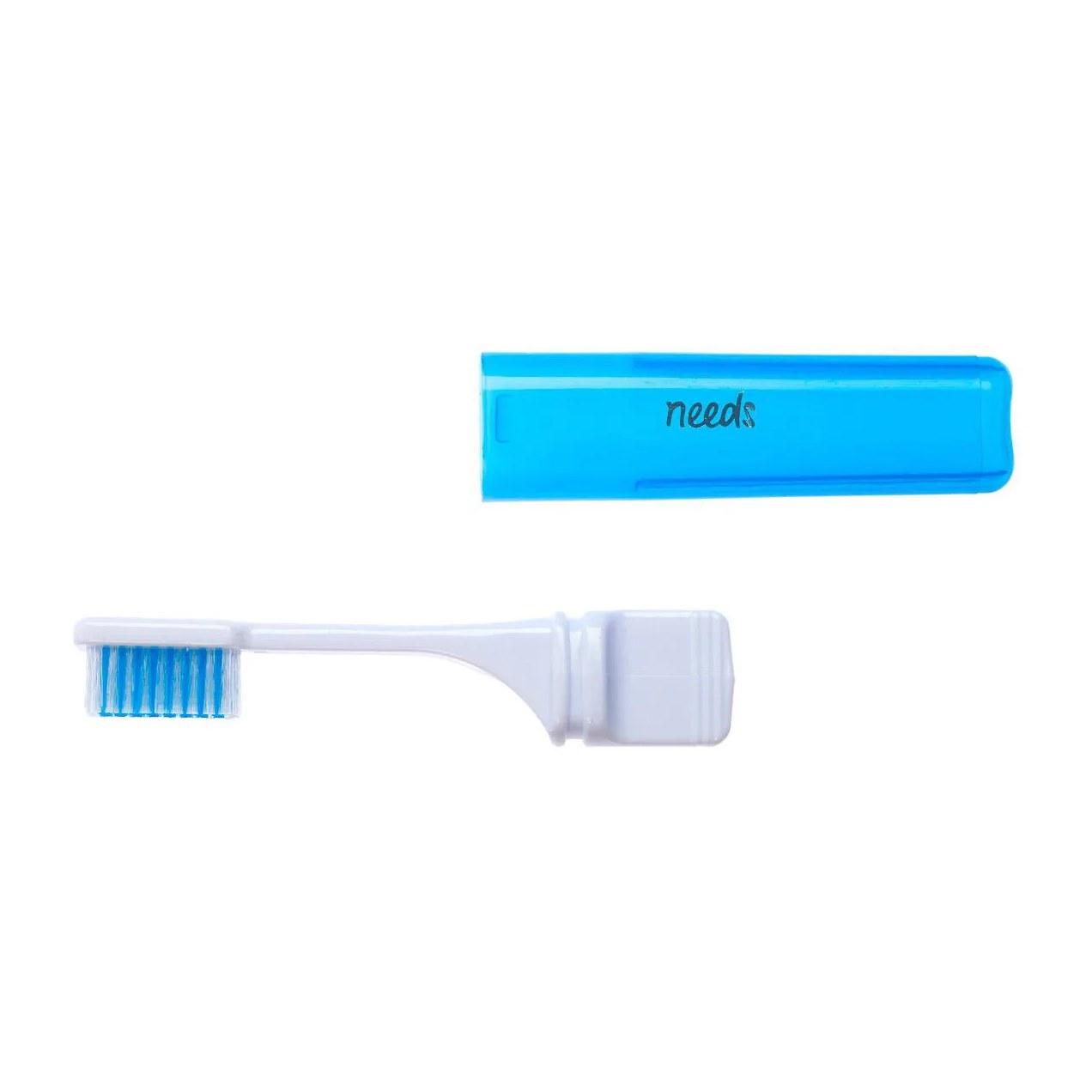 Escova de Dente Needs Portátil para Viagem Macia 1 Unidade