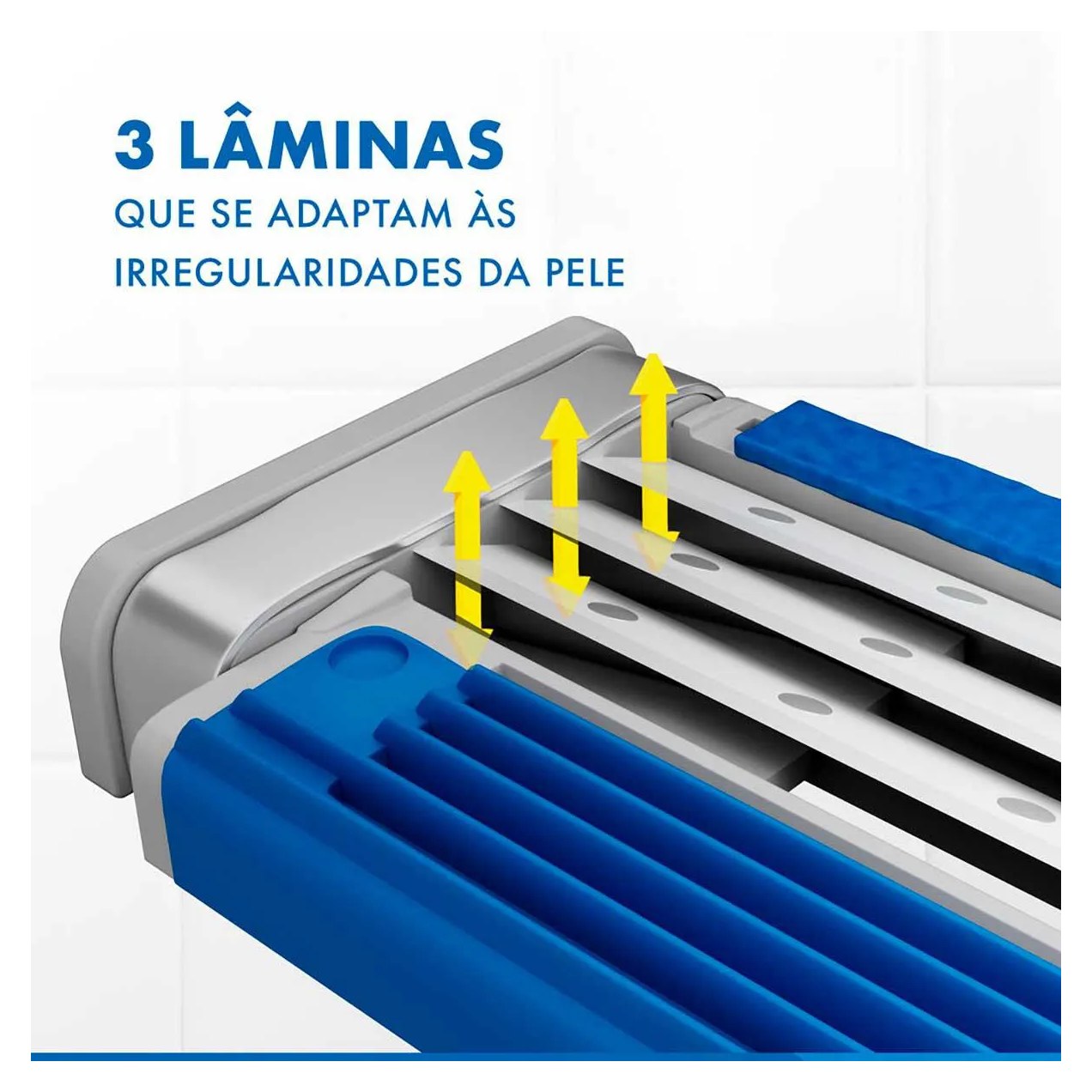 Aparelho de Barbear Descartável Gillette Prestobarba 3 com 4 unidades