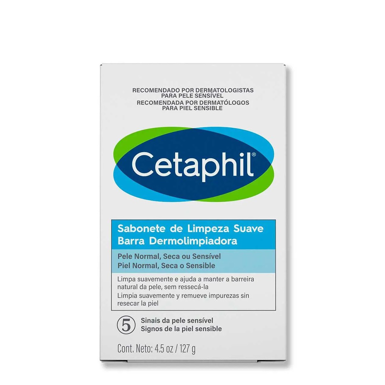 Sabonete em Barra Cetaphil Pele Sensível com 127g