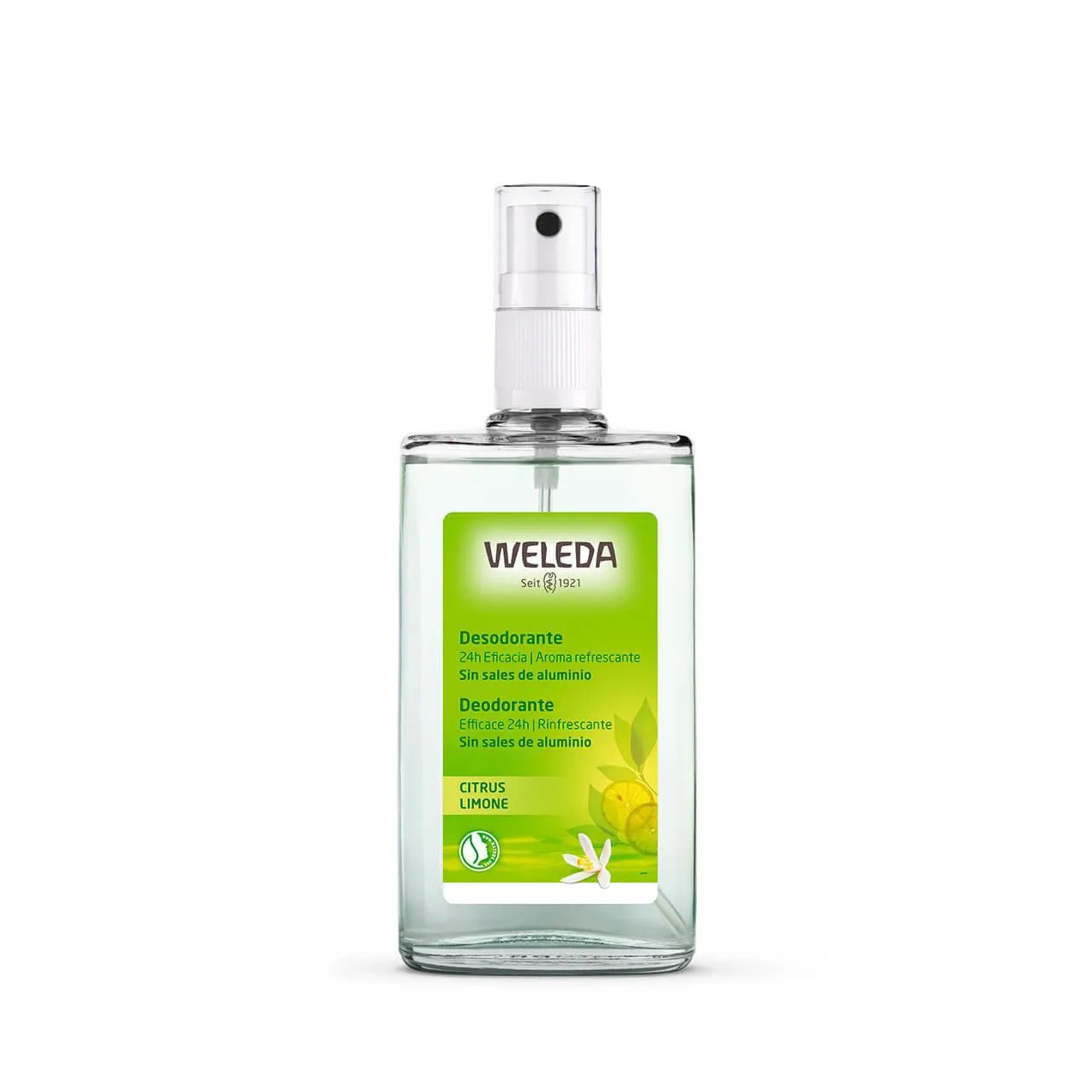 Desodorante Antitranspirante Aerosol Weleda Citrus Sem Alumínio Spray 100ml