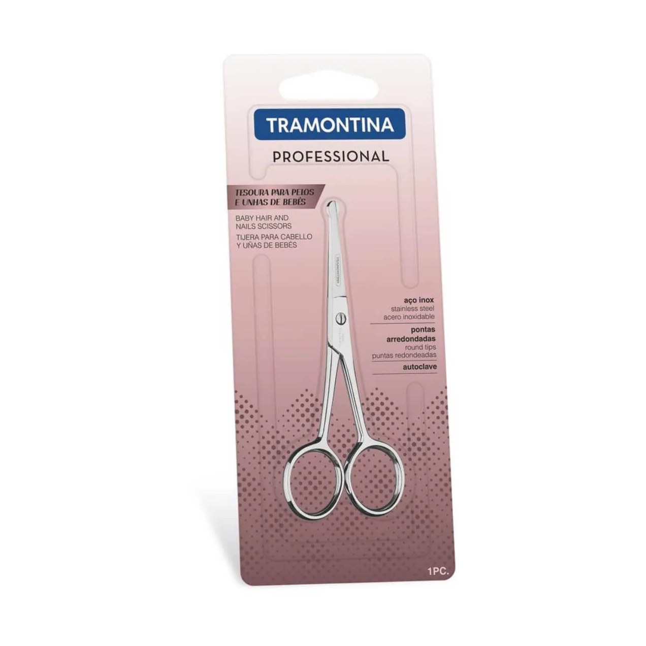 Tesoura para Pelos em Inox Tramontina