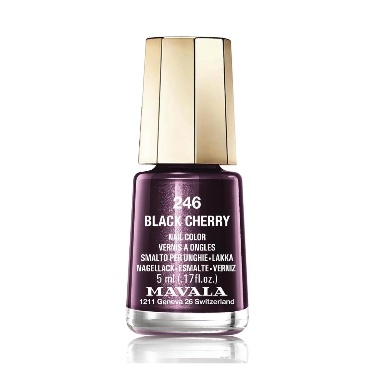 Esmalte Mavala Mini Color N246 Black Cherry com 5ml