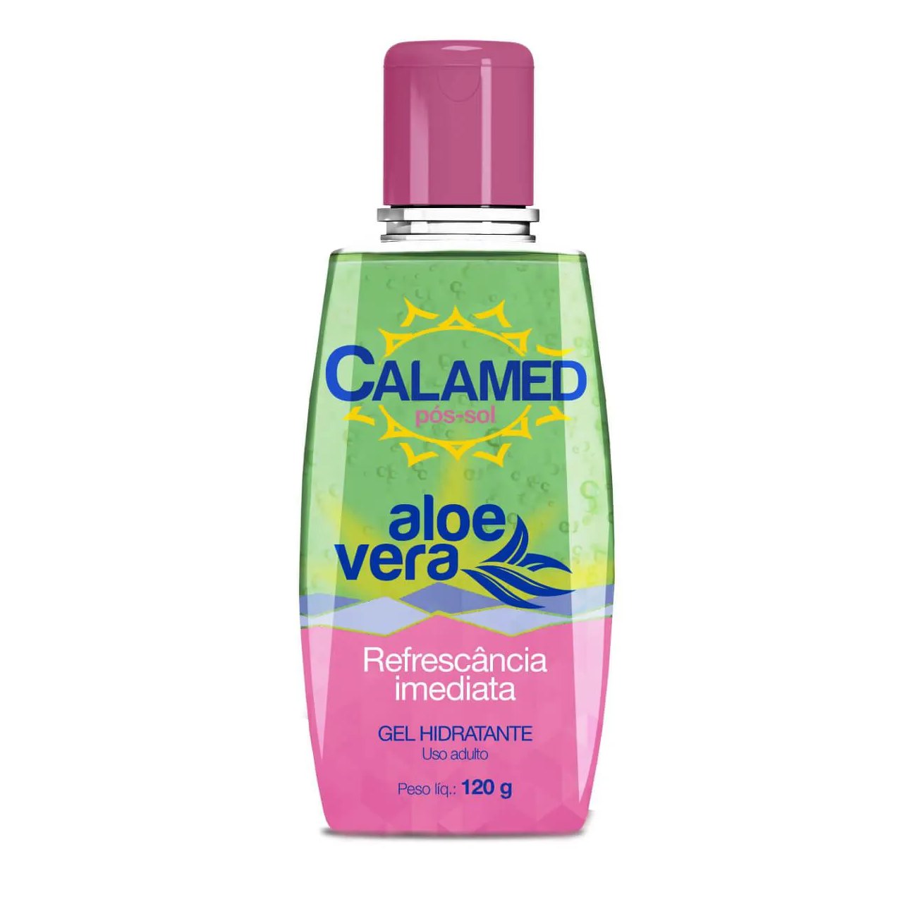 Pós-Sol Calamed Aloe Vera Gel Refrescante com 120g