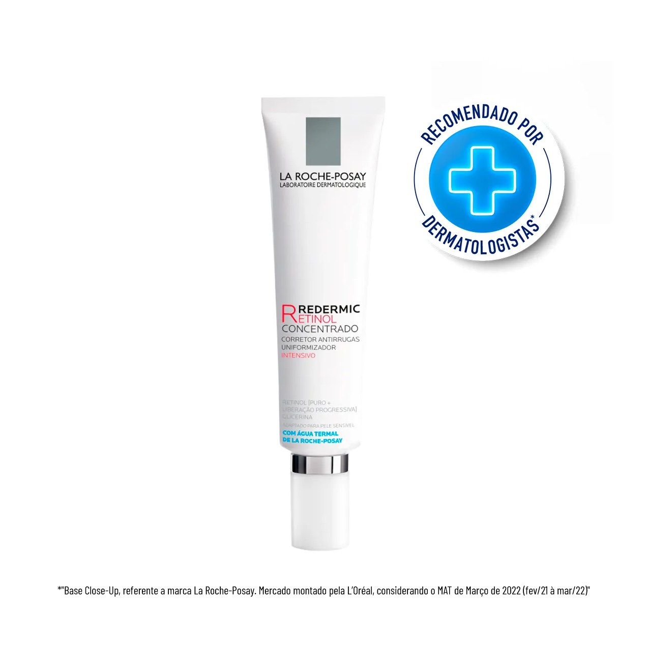 Redermic Retinol La Roche-Posay Creme Anti-Idade com Retinol para Redução de Rugas 30ml