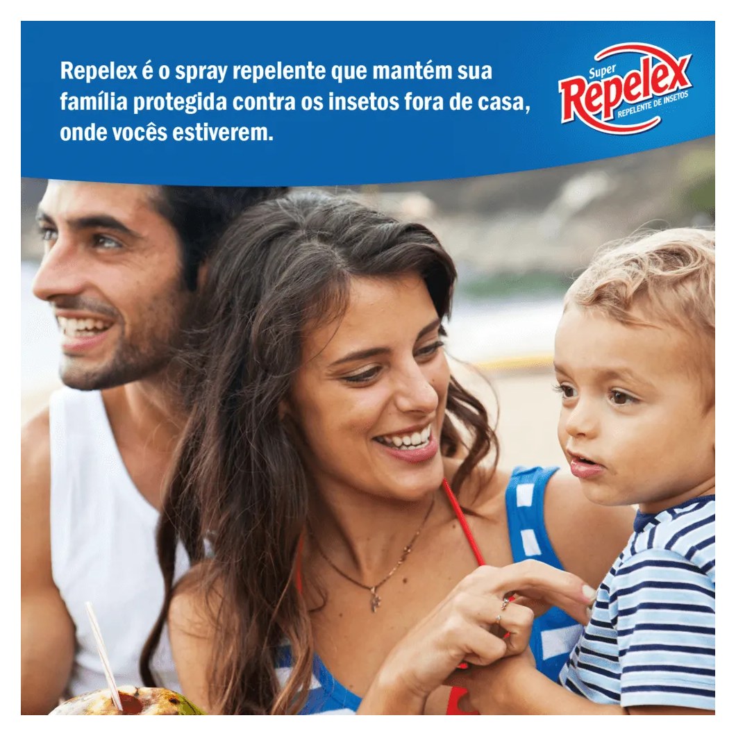 Repelente Super Repelex Family Care Aerosol 200ml