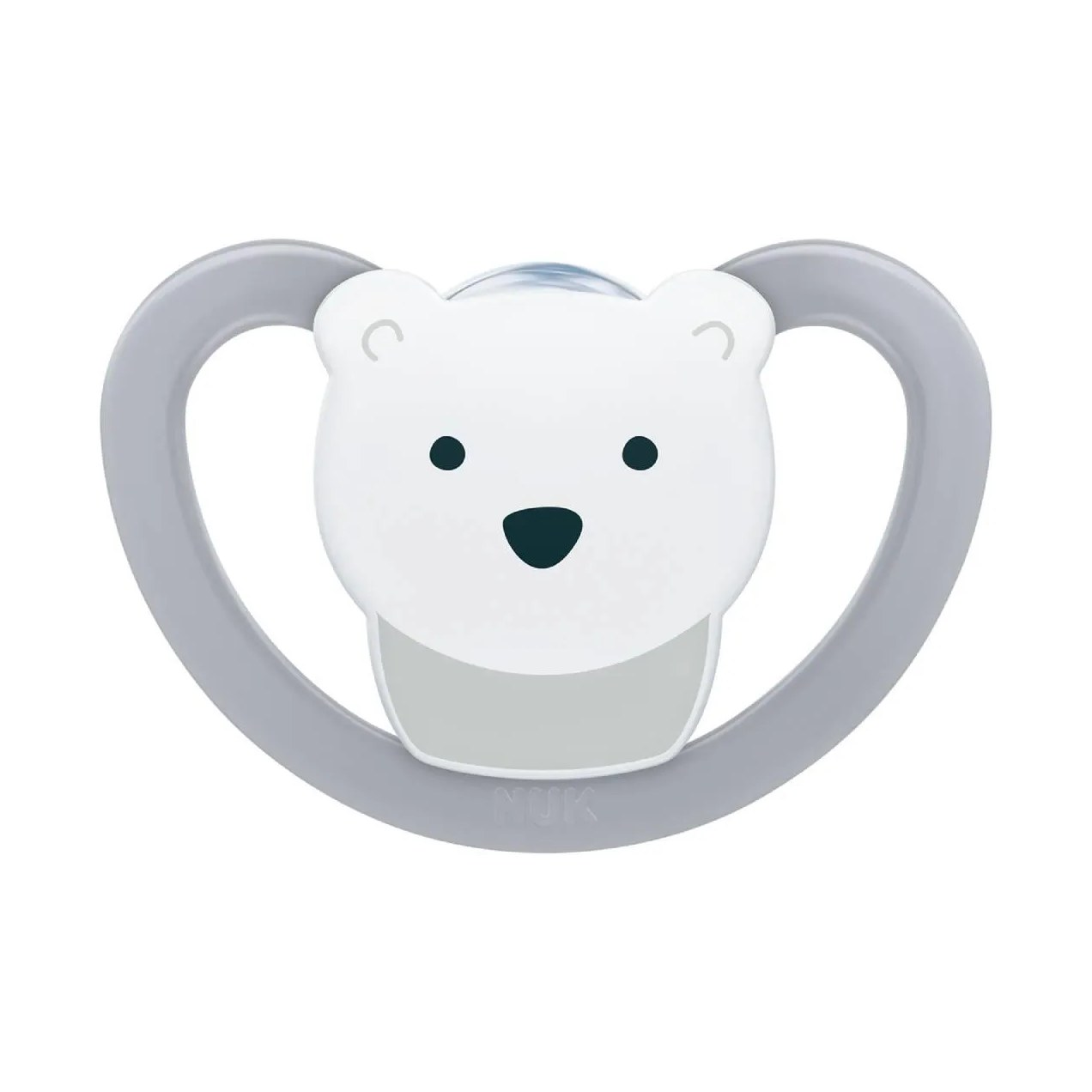 Chupeta NUK Space S1 Silicone Neutral com 1 unidade
