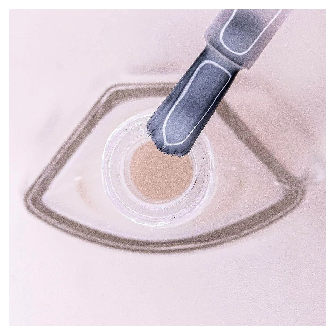 Esmalte Risqué Diamond Gel Chá Branco Hipoalergênico com 9,5ml