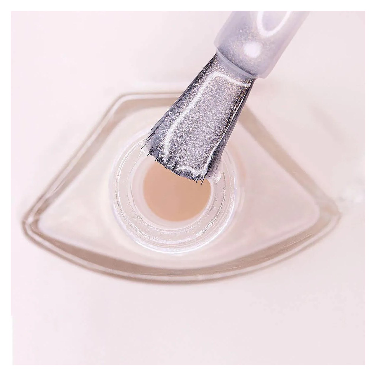 Esmalte Risqué Diamond Gel Branco Camafeu Hipoalergênico com 9,5ml